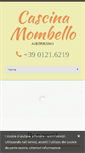 Mobile Screenshot of cascinamombello.it